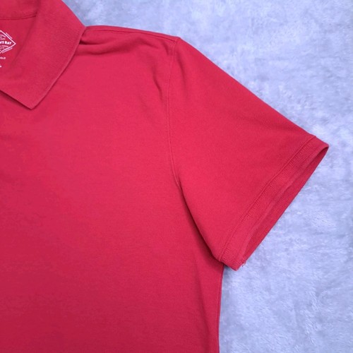 St. John's Bay Men's XL Red Legacy Polo/Golf Shirt Short Sleeve 100% Cotton EUC. - Picture 6 of 14