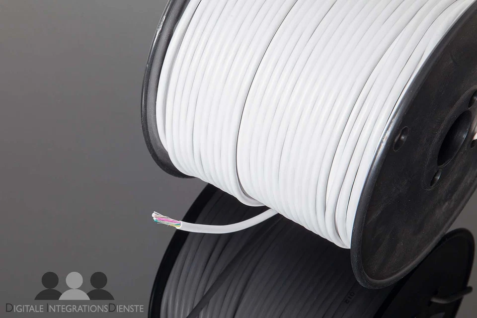 Cavo Powerlink Bianco -Si determina la Lunghezza 1-100m Bang Olufsen Beolab Altoparlante