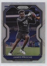 2020 Panini Prizm Rookie Silver Prizm James Proche #382 12n5