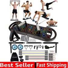 Push Up Board Fitness, Portable Foldable 20 in 1 Push Up Bar at Home Gym, Pus...