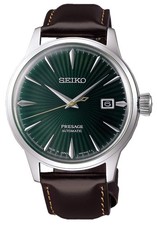 Seiko Men's Presage Automatic Green Dial Watch - SRPD37J1 NEW