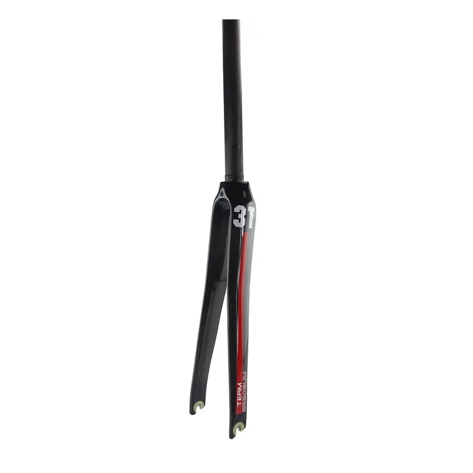 700c 3T Road Bicycle Rigid Fork Carbon Fiber Hard Fork Parts Gloss/Matte Finish - Image 2 of 4