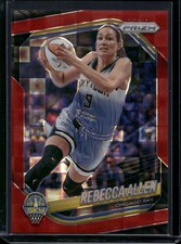 2025 Panini Prizm WNBA #67 Rebecca Allen Red Pandora Prizms #/199