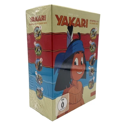 Yakari Staffelbox 1 - 5 (12 DVDs) komplette Serie für Kinder - NEU und in Folie