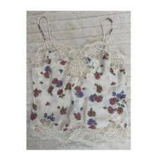 Oscar de la Renta Vintage Floral Lace Camisole 1980s Style 10204 Size 34