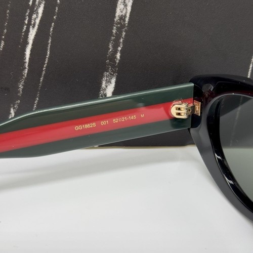NUEVO GG1862S 001 GUCCI OJO DE GATO NEGRO MUJER GUCCI GAFAS DE SOL - Imagen 8 de 10