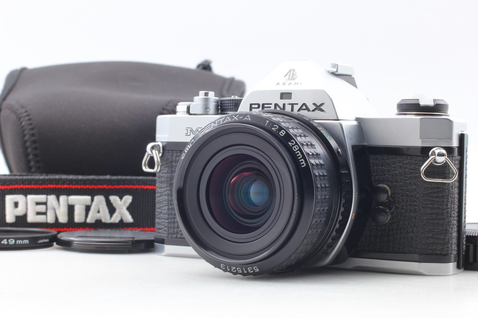 [Near Mint] Pentax MX 35mm SLR Film Camera Smc Pentax-A 28mm f2.8