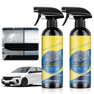 2Pcs Nano Quick Coat Restore Coating Spray,2026 New 0.5 Fl Oz (Pack of 2) 