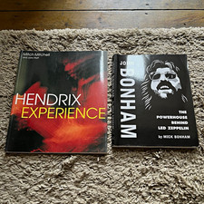 The Hendrix Experience & John Bonham: Powerhouse Behind Led Z Paperback 2 Book