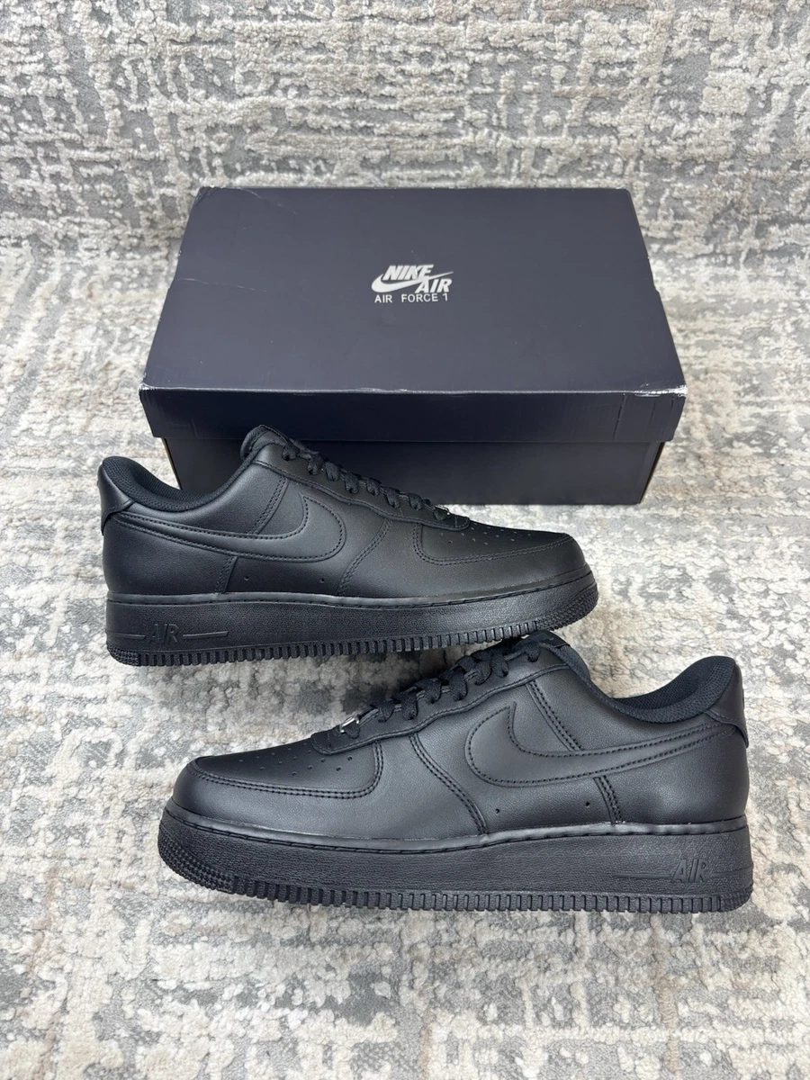 Nike Air Force 1 '07 Triple Black for sale | eBay