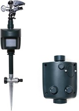 Motion Activated Sprinkler with Day Night Detection Modes Repellent Detector