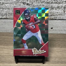 2018 Panini Donruss Football Calvin Ridley Rookie Card The Rookies SP Falcons . rookie card picture
