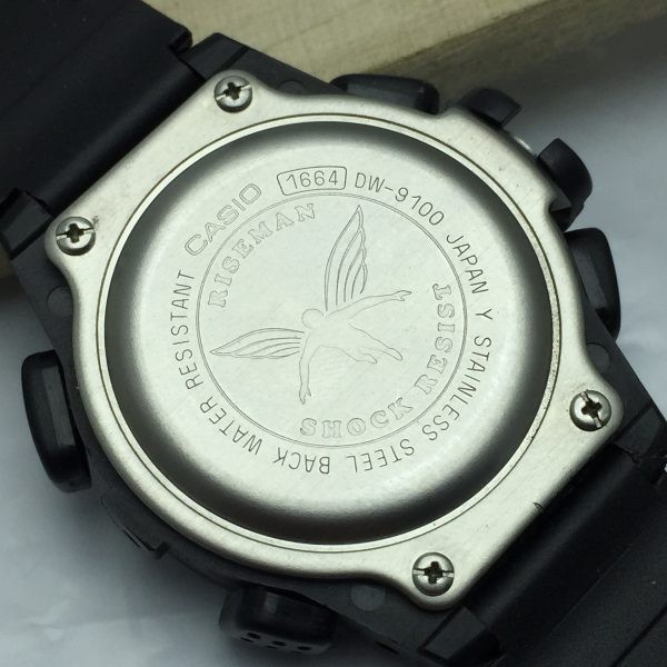 Casio G-Shock Riseman DW-9100 Digital 1664 Quartz Vintage Watch | eBay