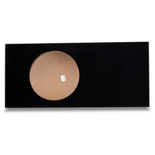 Single 12" Subwoofer Regular Standard Cab Truck Ported Stereo Sub Box Enclosure