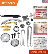 Durable Engine Timing Chain Kit for Buick, GMC, Pontiac - Fits 2006-2015 Models