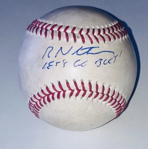 BOB NUTTING PITTSBURGH PIRATES OWNER SIGNED AUTOGRAPHED GU MLB BASEBALL W/PROOF!