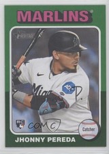 2024 Topps Heritage High Number SP Green Border Jhonny Pereda #719 0rr7