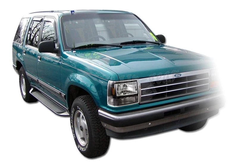 Faros delanteros LED + parachoques + esquina carcasa negra para Ford Ranger 1989-1992 Foto 4 de 4