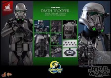 New Hot Toys MMS621 Star Wars Death Trooper Black Chrome Version in stock