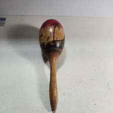 Vintage Handmade Mexican Maraca used