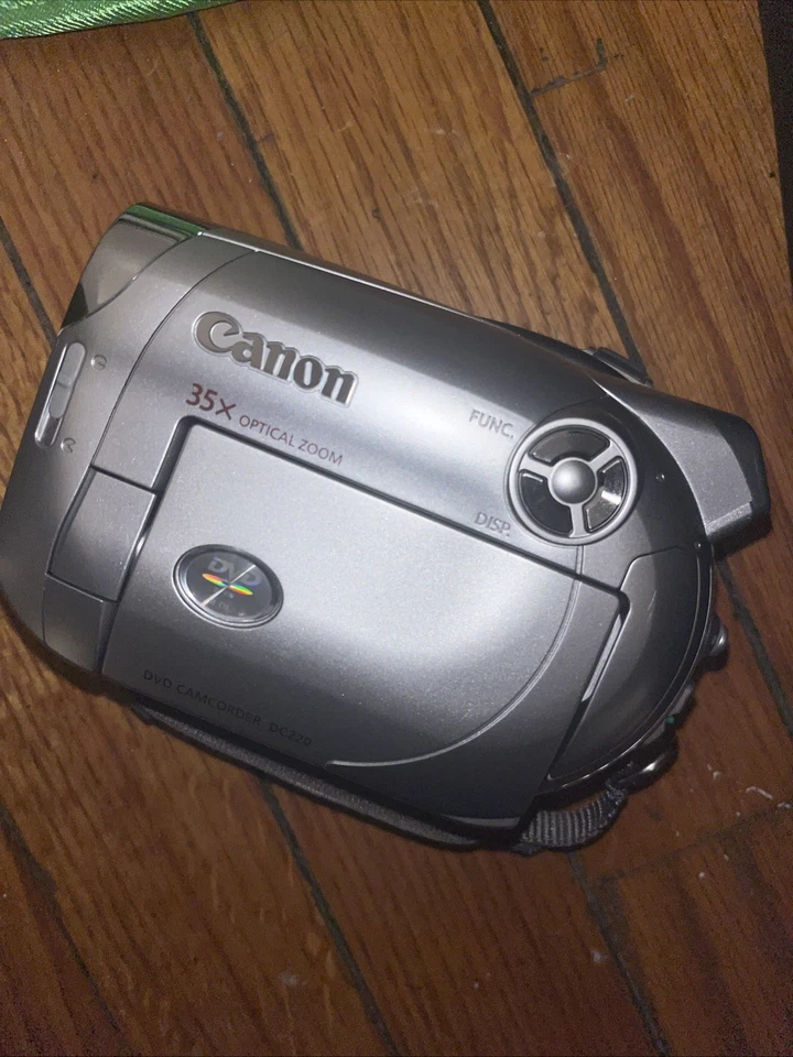 Mini DVD Canon DC220 Foto 2 de 4