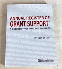 Annual Register of Grant Support Directory of Funding Sources 2024 EX-LIBRARY