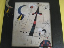 Druck Joan Miro - Klage der Liebenden aus Sammlung