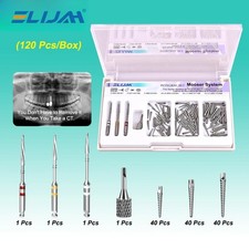 Dental Endo Screw Posts Mooser System Integral Set CT4 Titanium Root Canal Pins