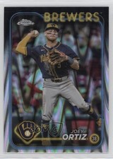 2024 Topps Chrome Update RayWave Refractor Joey Ortiz #USC156 hu1
