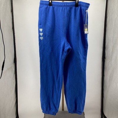 132. Roller Rabbit Women's Jogger Sweatpants in Blue Size Large BNWT