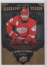 2011-12 Upper Deck Biography of a Season Henrik Zetterberg #BOS26 t3w