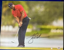 TIGER WOODS SIGNED 2008 US Open Winning Signed Autographed 11x14 Photo COA (ACA)