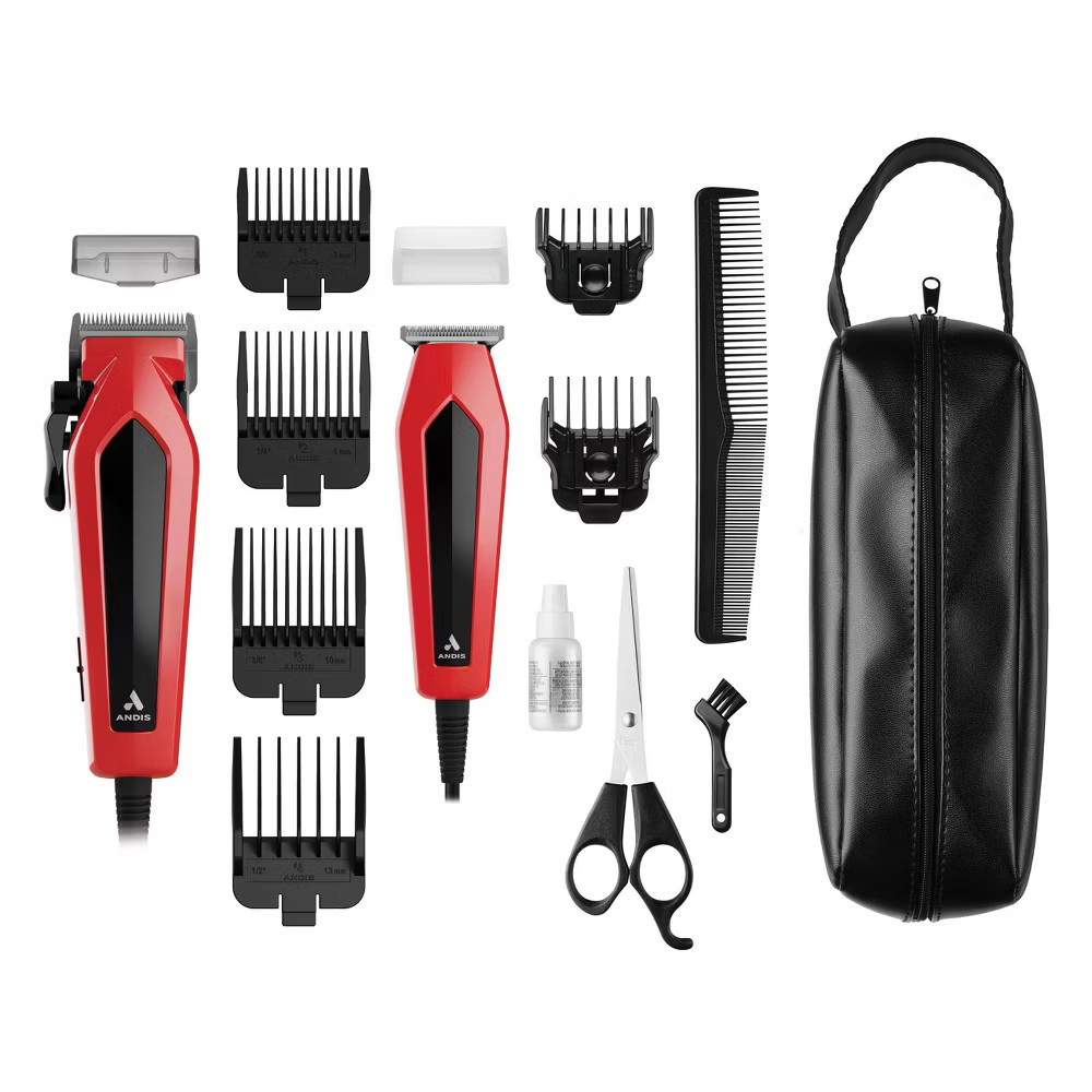 Andis Ultra Clipper and Trimmer Combo Kit - 15ct