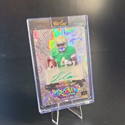 '26 Jeremiyah Love Wild Card Groovin' Alumination 1/1 🔥 Auto JGRWT2-JLA NFL RC 