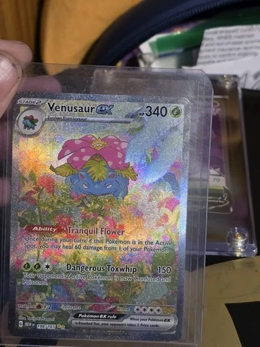 New ListingPokémon TCG Venusaur EX 198/165 Scarlet & Violet 151 Sir Secret Rare