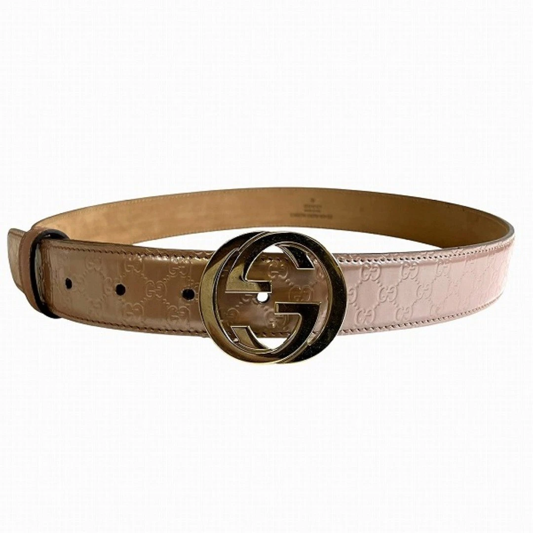 Gucci GUCCI 114874 Emboîtement Marque G Bagl Accessoires Ceinture pour Femme [Occasion] [