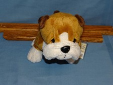 GANZ WEBKINZ HM126 BULLDOG FIGURE WITH SEALED ADOPTION CODE