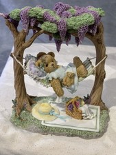 Cherished Teddies CT0033 Sophie RARE 2003 Membears Only Figurine Hammock