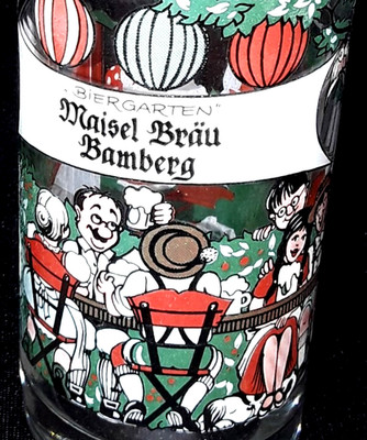Maisel Bräu Bamberger Bierglas 0,25 L Biergartenglas 2er Set G 474