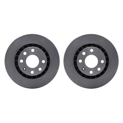 For Pontiac LeMans 1989-1990 R1 Concepts Plain Front Brake Rotor Set