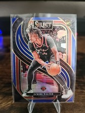 2024-25 Panini Select - Premier Level Ja'Kobe Walter #195 Blue Prizm (RC)