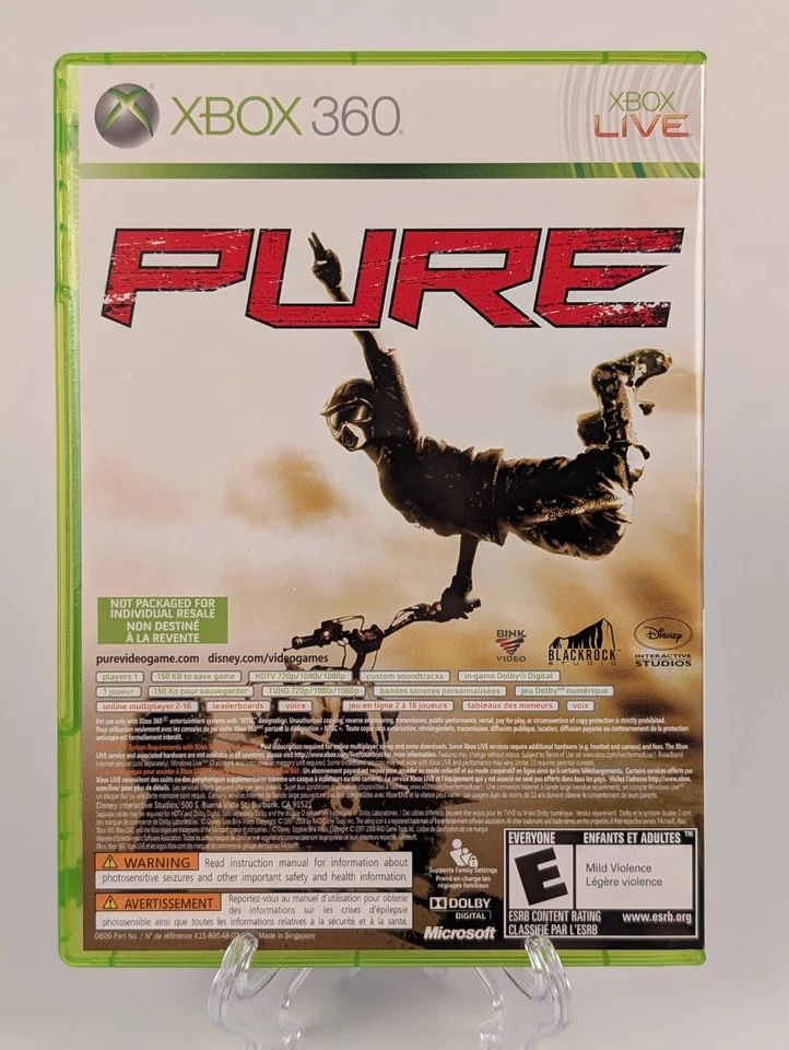 Lego Batman The Video Game & Pure Combo (Xbox 360)➡️CIB  - Tested - Nice📀! - Image 2 of 4