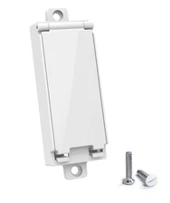 Rocker Light Switch Guard, ILIVABLE Child Proof Plate 1 Pack, White 