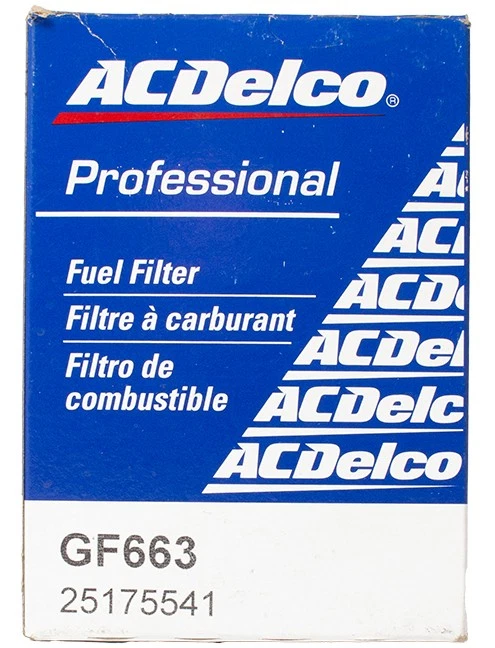 Filtro de combustible de repuesto AC Delco para Subaru Legacy 1990-2004 número de modelo GF663 Foto 3 de 4