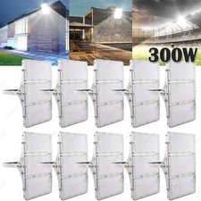 10X 300W LED Flood Light Super Bright Outdoor Stadium Lights Daylight Floodlight