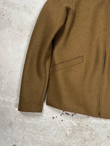 Harris Wharf London Brown Virgin Wool Jacket Golf - Picture 3 of 12