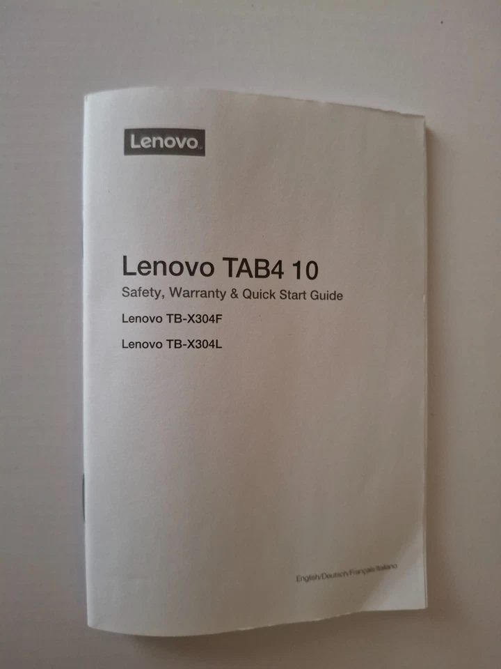 TABLET LENOVO TAB4 10 TB-X304L 16GB WI-FI LTE, foto 3 di 5