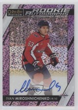 2023 O-Pee-Chee Platinum Violet Pixels 42/99 Ivan Miroshnichenko #R-IM Auto 1q7q