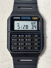 Casio CA-53W Calculator Used Small Scratches Tested Functional
