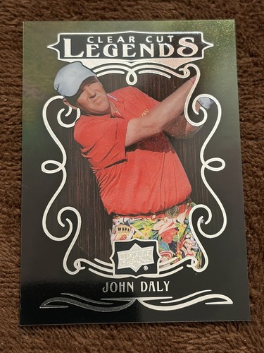 John Daly #CCL-7 2026 Upper Deck Clear Cut Legends card